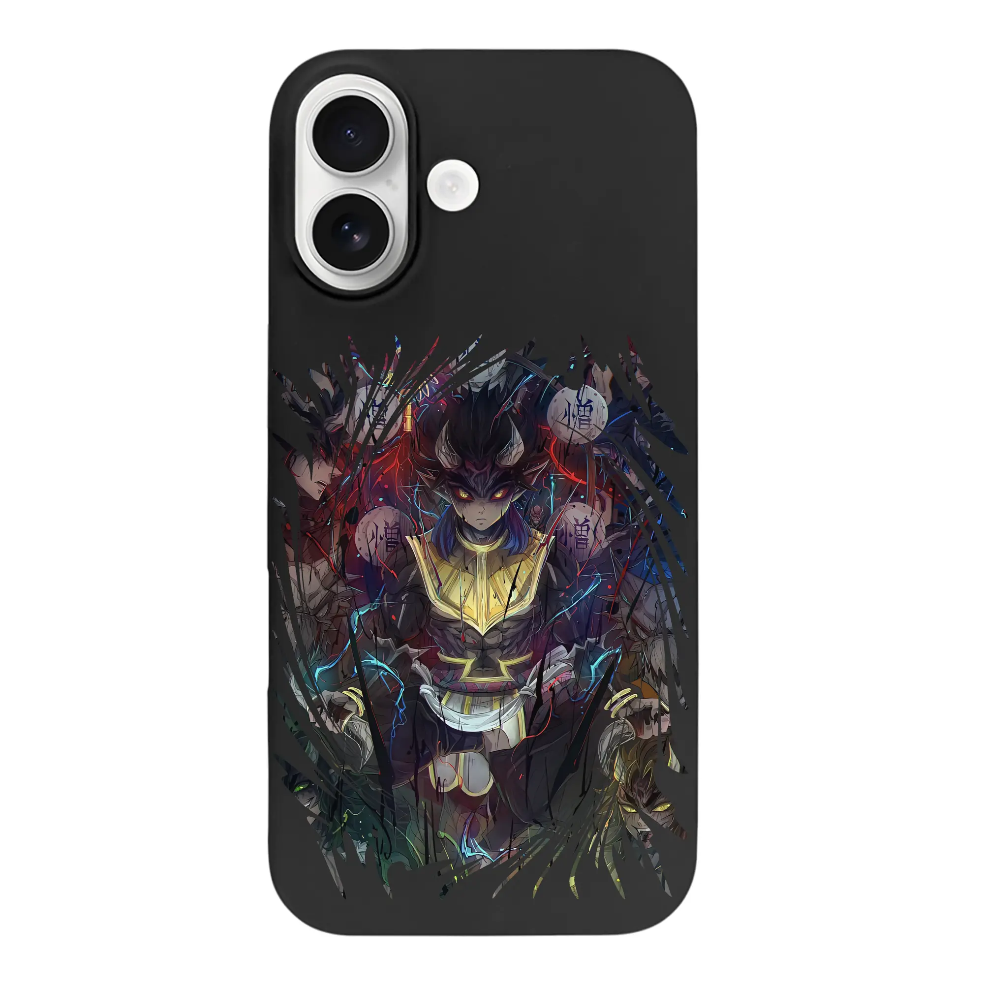 鬼滅の刃 グッズ,半天狗 - iPhone 17 シリーズ シリコンケース 薄型 耐衝撃 指紋防止 ソフトタッチカバー 精密フィット 傷防止 保護ケース iPhone 17/17 Air/17 Pro/17 Pro Max 対応